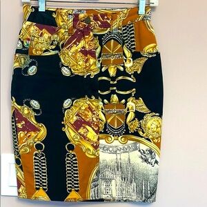 Moschino Women's lightweight denim Multicolor Skirt